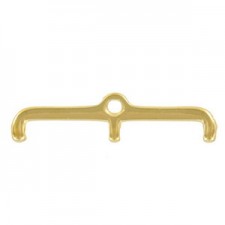 Cymbal ™ DQ metal ending Skafi III for 11/0 beads - Gold